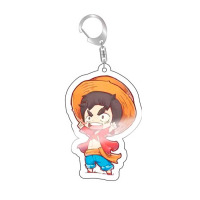 Брелок акриловий Monkey D. Luffy Ван піс One Piece (26643) - вид 1 мініатюра