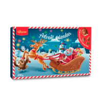 Набор шоколадных фигурок Адвент календарь Baron Advent calendar Santa 200г (26744) - вид 1 миниатюра