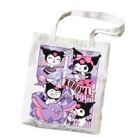 Екосумка шопер Куромі Kuromi Моя Мелодія Onegai My Melody бІла (26810) - вид 1 мініатюра