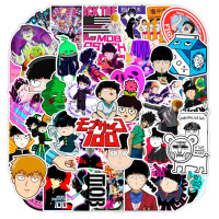 Набір стікерів Моб Психо 100 Mob Psycho 100 водонепроникні 50 штук (26893) - вид 1 мініатюра