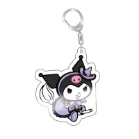 Брелок акриловый Куроми Kuromi Kuromi Моя Мелодия Onegai My Melody v2 (26955)