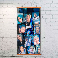 Гобелен k-pop Фелікс Стрей Кідс к-поп 40х80 см (26965) - вид 1 мініатюра