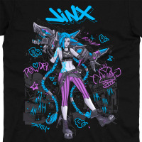 Футболка Jinx Аркейн Arcane MRZ v424 M (27044) - вид 1 мініатюра