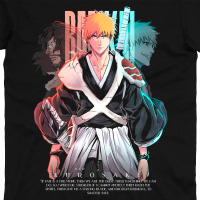 Футболка Ичиго Куросаки Блич Bleach MRZ v427 XS (27060) - вид 1 миниатюра