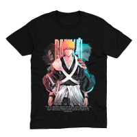 Футболка Ичиго Куросаки Блич Bleach MRZ v427 M (27062) - вид 1 миниатюра