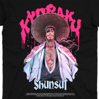 Футболка Киораку Шунсуй Блич Bleach MRZ v428 XS (27066) - вид 1 миниатюра