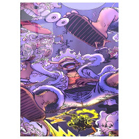 Картина на металі Ван Піс One Piece 20x30 см (27224) - вид 1 мініатюра