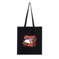 Экосумка шопер Фрирен, провожающий в последний путь сундук Frieren черная (27584)