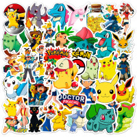 Набір стікерів Пікачу Pikachu Pokemon v2 50 шт (27672)