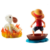 Фігурка Monkey D. Luffy & Going Merry Log Stories Wcf One Piece 8см (27739) - вид 2 мініатюра