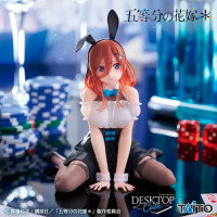 Фігурка The Quintessential Quintuplets 3 PVC Statue Desktop Cute Figure Miku Nakano (Bunny Ver.) 13см (27740) - вид 2 мініатюра