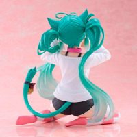 Фігурка Taito Хацуне Мику Desktop Cute Nekomimi T-Shirt Ver 13 см (27757) - вид 2 мініатюра