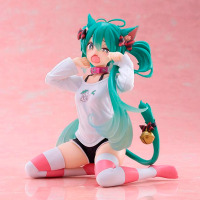 Фігурка Taito Хацуне Мику Desktop Cute Nekomimi T-Shirt Ver 13 см (27757) - вид 3 мініатюра