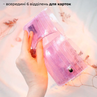Прозрачные кошельки с блестками (27903) - вид 2 миниатюра