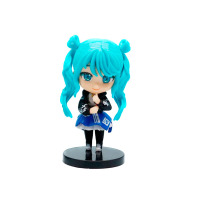 Фігурка Hatsune Miku Vocaloid у стилі Chibi зимова версія Snow Miku 8см (27924) - вид 1 мініатюра