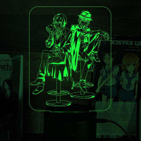 Світильник-нічник нічник Bungou Stray Dogs — Дазай та Чуя 16 кольорів USB (27993) - вид 1 мініатюра