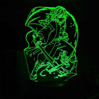 Світильник-нічник Kimetsu no Yaiba — Giyu Tomioka 16 кольорів USB (27994) - вид 1 мініатюра