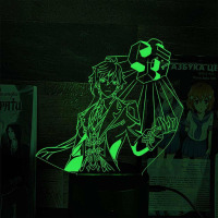 Світильник-нічник Genshin Impact — Zhongli (Geo) 16 кольорів USB (27996) - вид 2 мініатюра