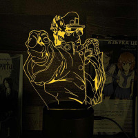 Світильник-нічник JoJo — Jotaro Kujo Stardust Crusaders 16 кольорів USB (27997) - вид 1 мініатюра