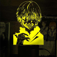 Світильник-нічник Кен Канекі Kaneki Ken Токійський гуль Tokyo Ghoul 16 кольорів USB (27999) - вид 2 мініатюра