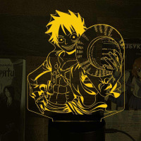 Світильник-нічник Манки Д. Луффи Monkey D. Luffy One Piece 16 кольорів USB (28000) - вид 1 мініатюра