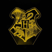 Світильник-нічник Harry Potter Hogwarts Гаррі Поттер 16 кольорів USB (28002) - вид 1 мініатюра