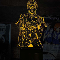 Світильник-нічник Бруно Буччеллати ДжоДжо 16 кольорів USB (28004) - вид 1 мініатюра