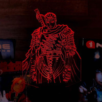 Світильник-нічник Гатс Berserk Чорний мечник 16 кольорів USB (28011) - вид 1 мініатюра