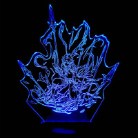 Світильник-нічник Сяо Геншин Імпакт v2- Genshin Impact 16 кольорів USB (28013) - вид 2 мініатюра