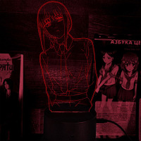 Світильник-нічник Пауер Людина-бензопила - Chainsaw Man 16 кольорів USB (28015) - вид 1 мініатюра