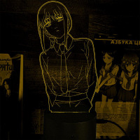 Світильник-нічник Пауер Людина-бензопила - Chainsaw Man 16 кольорів USB (28015) - вид 2 мініатюра