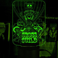 Світильник-нічник Кросс Гильдія One Piece 16 кольорів USB (28017) - вид 1 мініатюра