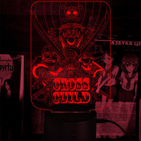 Світильник-нічник Кросс Гильдія One Piece 16 кольорів USB (28017) - вид 2 мініатюра