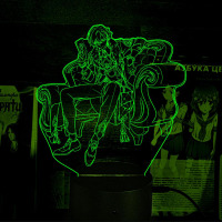 Світильник-нічник Авантюрин Honkai: Star Rail 16 кольорів USB (28018) - вид 1 мініатюра