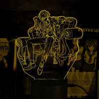 Світильник-нічник Авантюрин Honkai: Star Rail 16 кольорів USB (28018) - вид 2 мініатюра