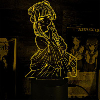 Светильник-ночник Маомао Монолог Травницы 16 цветов USB (28021)