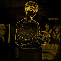 Світильник-нічник Haikyu!! Волейбол!! Тобіо Кагеяма 16 кольорів USB (28024) - вид 1 мініатюра