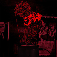 Світильник-нічник Нацу Драгніл 16 кольорів USB (28027) - вид 1 мініатюра