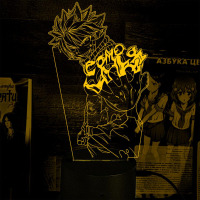 Світильник-нічник Нацу Драгніл 16 кольорів USB (28027) - вид 2 мініатюра