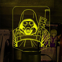 Світильник-нічник Сталкер, Stalker 2 16 кольорів USB (28033) - вид 1 мініатюра