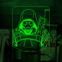 Світильник-нічник Сталкер, Stalker 2 16 кольорів USB (28033) - вид 2 мініатюра