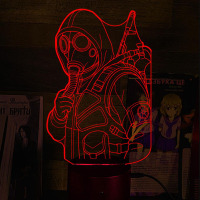 Светильник-ночник Сталкер, Stalker 2 V2 16 цветов USB