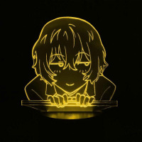 Світильник-нічник Осаму Дазай 16 кольорів USB (28042) - вид 1 мініатюра