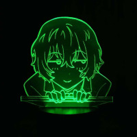 Світильник-нічник Осаму Дазай 16 кольорів USB (28042) - вид 2 мініатюра