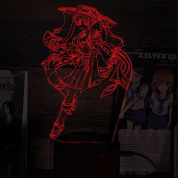 Світильник-нічник Скарамуча Геншин Імпакт Genshin Impact 16 кольорів USB (28044) - вид 1 мініатюра