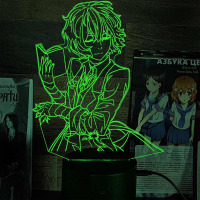 Світильник-нічник Осаму Дазай v3 16 кольорів USB (28045) - вид 2 мініатюра