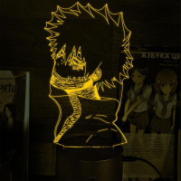 Світильник-нічник Дабі з Моя геройська академія 16 кольорів USB (28054) - вид 1 мініатюра