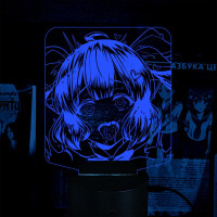 Світильник-нічник Ахегао Ahegao 16 кольорів USB (28056) - вид 1 мініатюра