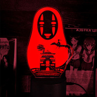 Світильник-нічник Spirited Away No Face 16 кольорів USB (28057) - вид 1 мініатюра