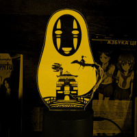 Світильник-нічник Spirited Away No Face 16 кольорів USB (28057) - вид 1 мініатюра